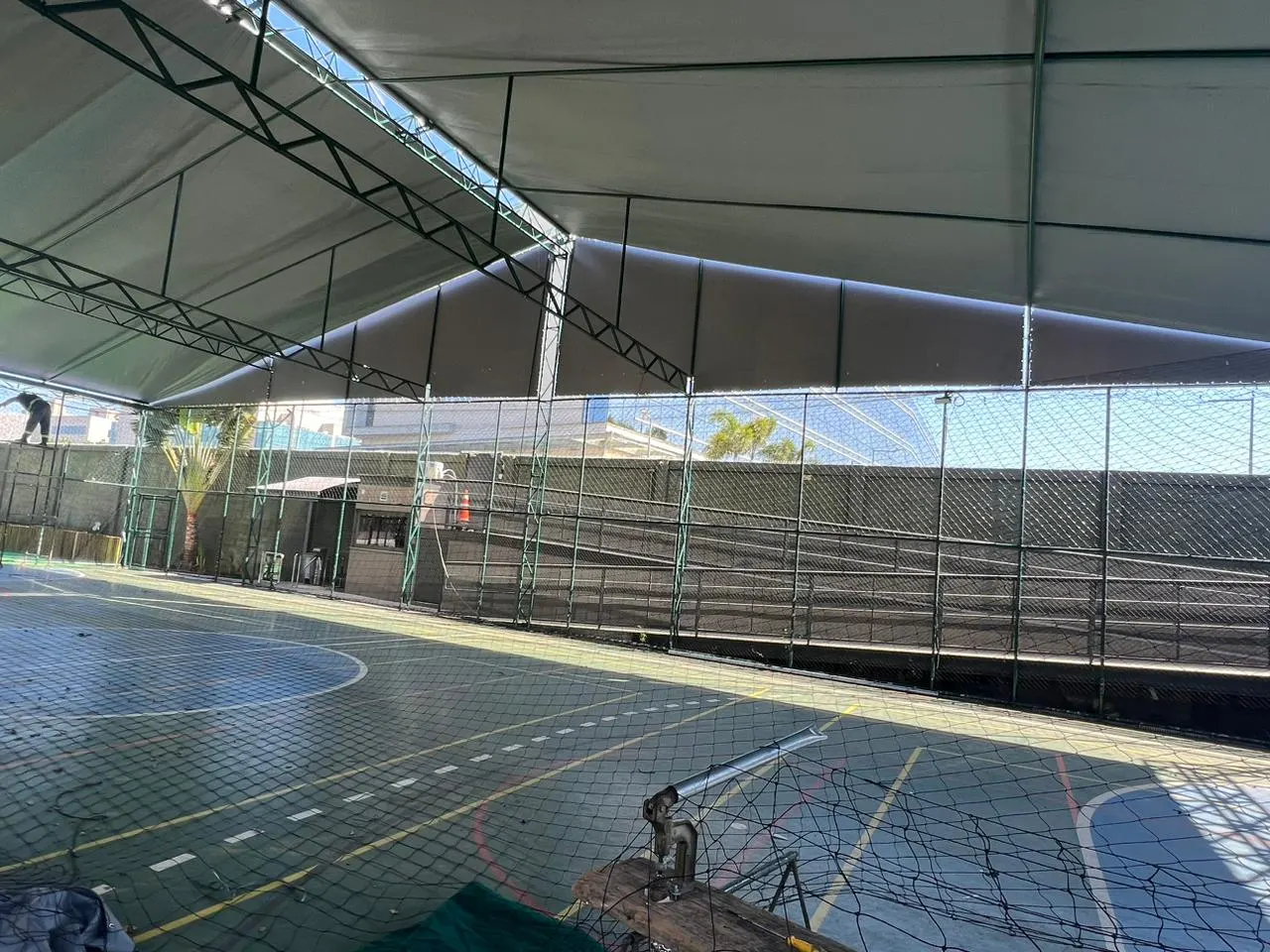 Projeto de cobertura realizado pela MTC